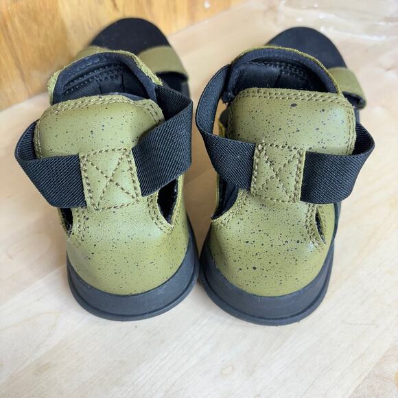 Sorel Women’s Explorer Gladiator Green Leather Gore Elastic Stretch Sandal 7.5 - Picture 11 of 11